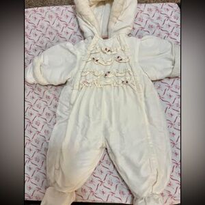 baby girl snow suit